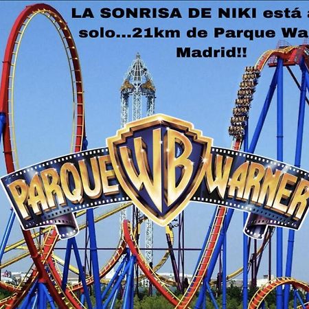 La Sonrisa De Niki Pension Torrejon de Velasco Buitenkant foto